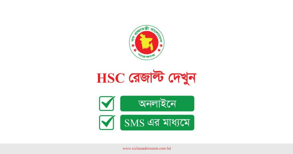 HSC Result 2024 with Marksheet (Education Board Bangladesh) XI Class