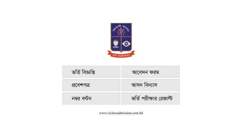 Dhaka University Admission Admit Card 2024-2025: Admission.eis.du.ac.bd ...