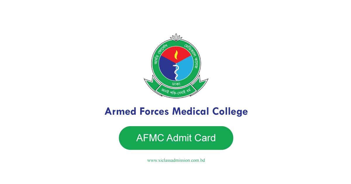 AFMC Admit Card Download