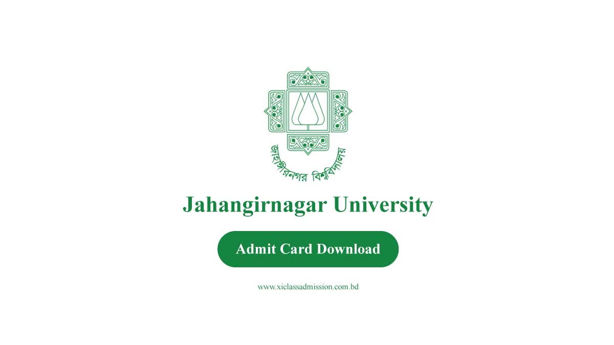 Jahangirnagar University Admit Card Download