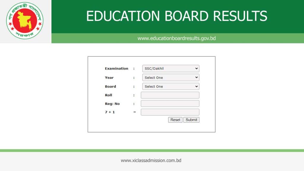 Education Board Result