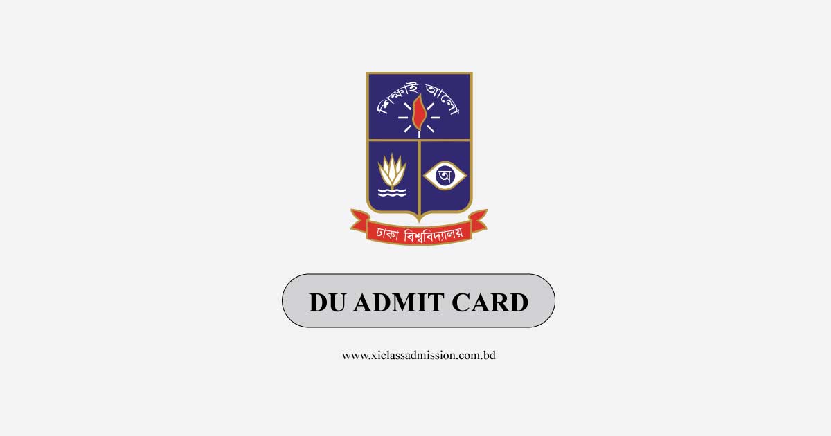 DU Admit Card Download