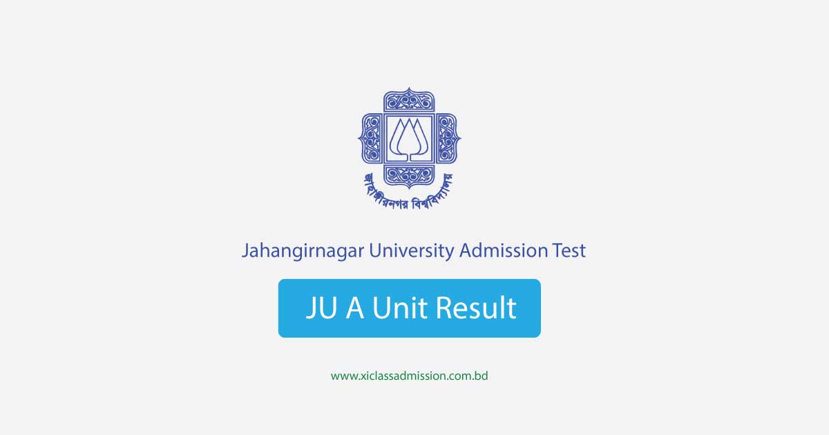 JU A Unit Result