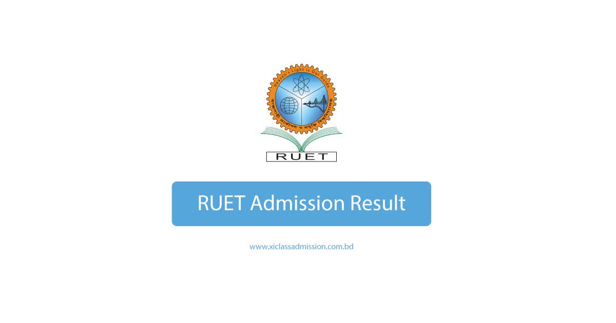 RUET Admission Result